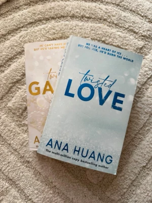 Twisted Love & Twisted Games av Ana Huang (engelska) - Två böcker av Ana Huang: 'Twisted Love' och 'Twisted Games' 
