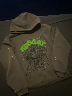 Brun hoodie från Spyder med tryck - Säljer en brun hoodie från Spyder. Använd några fåtal gånger men är i bra skick. Pris går att diskuteras det är bara att kontakta mig eller om du är intresserad av att byta mot något