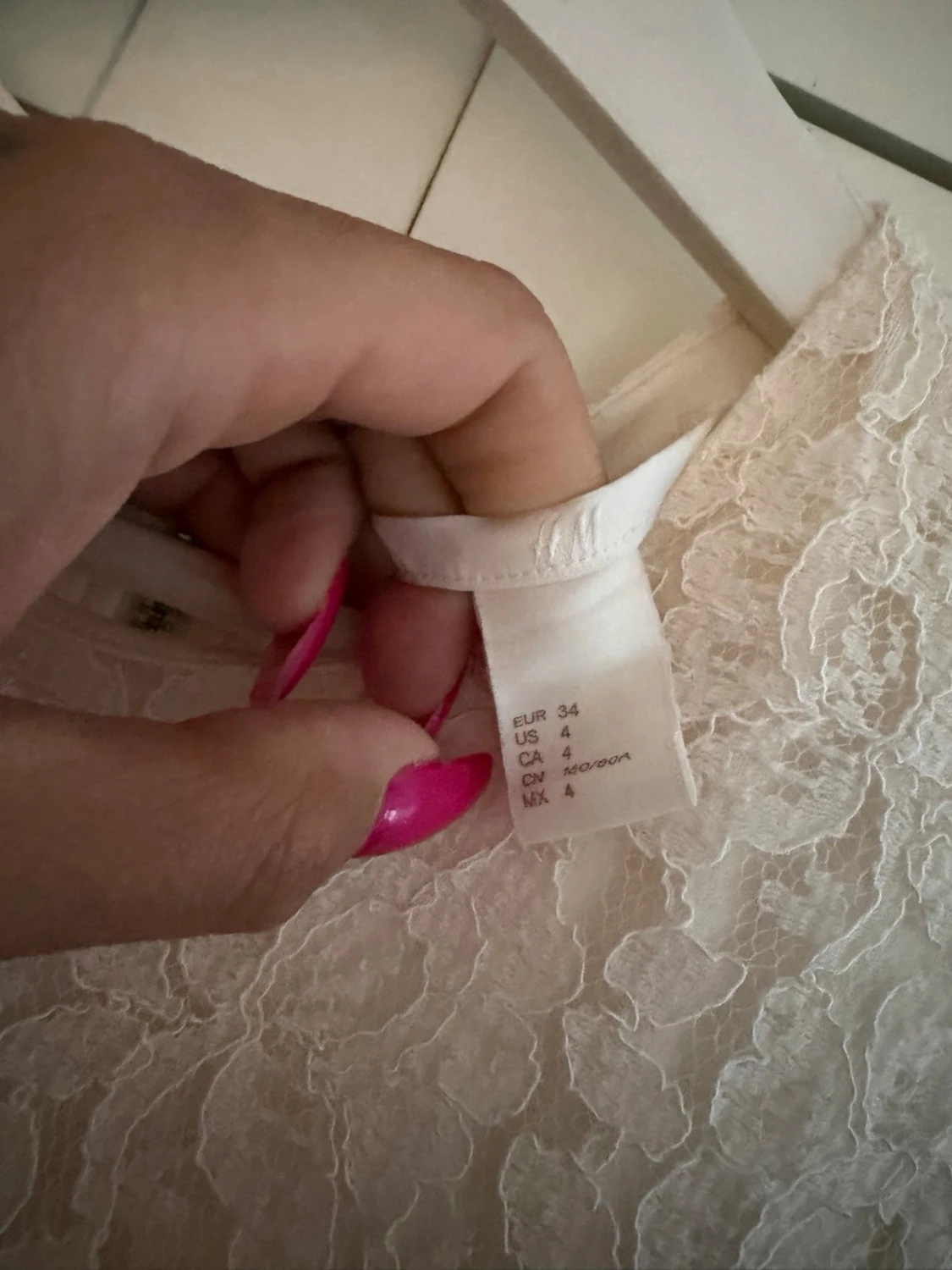 Vit spetsklänning ärmlös - 2