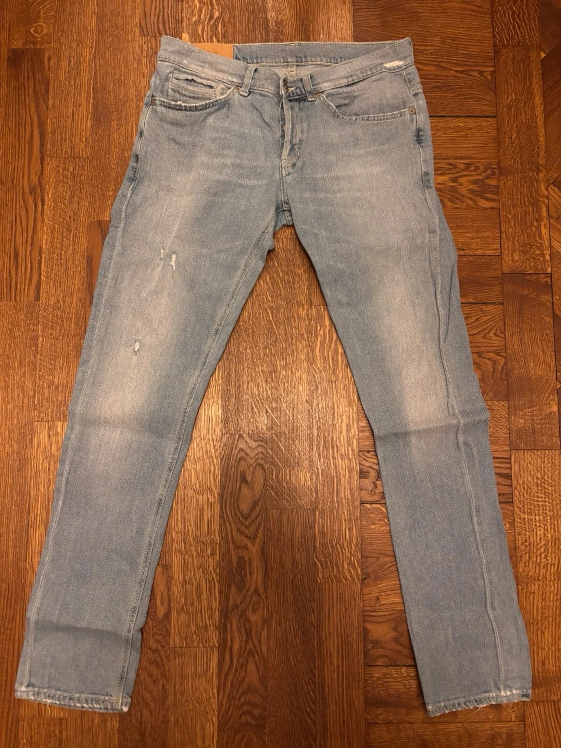 Ljusblå dondup George limited edition jeans