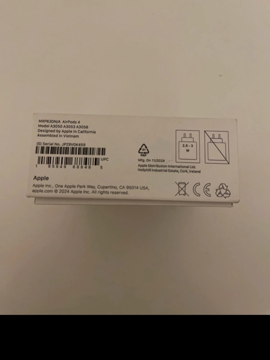 Apple AirPods 4 trådlösa hörlurar - 1