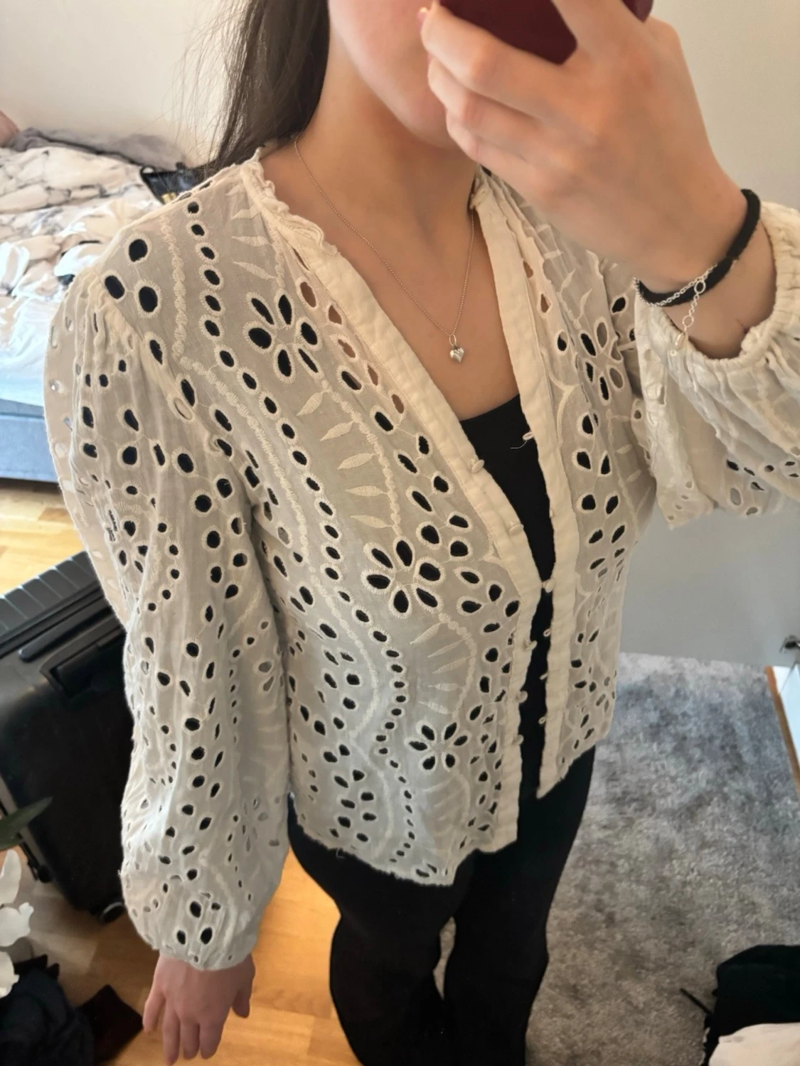 Vit blus - 1