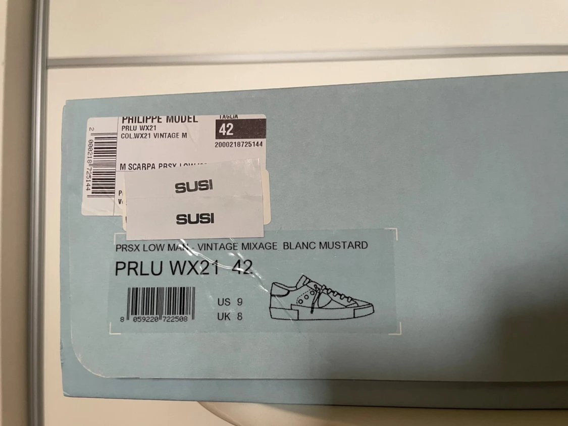 Philippe Model vita sneakers - 1