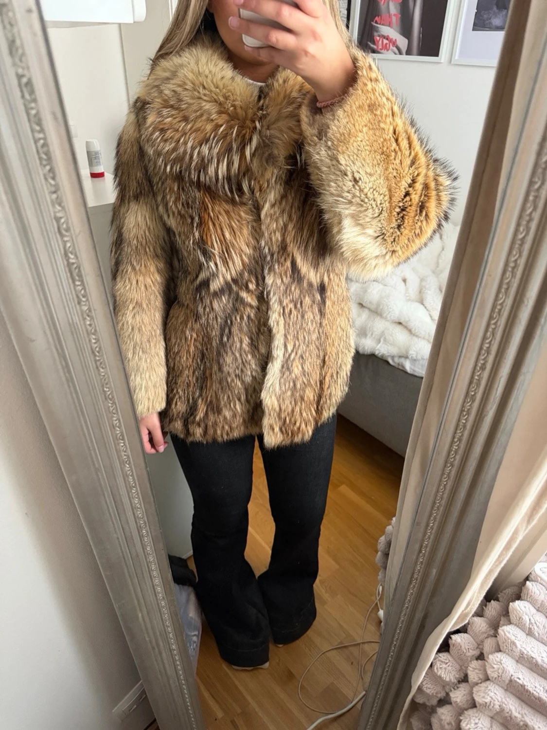 Päls jacka  - 2