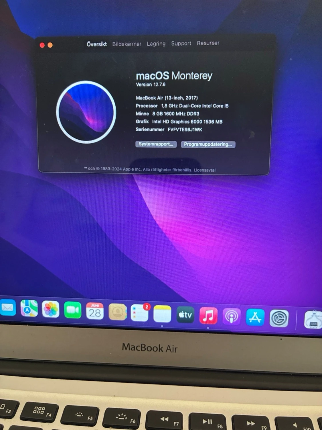 MacBook Air 13'' (2017) Silver - 1