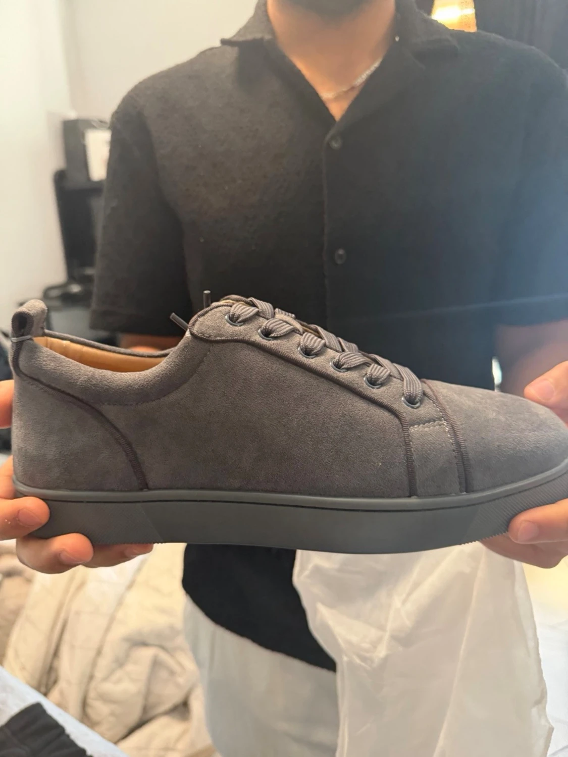 Grå sneakers  - 1