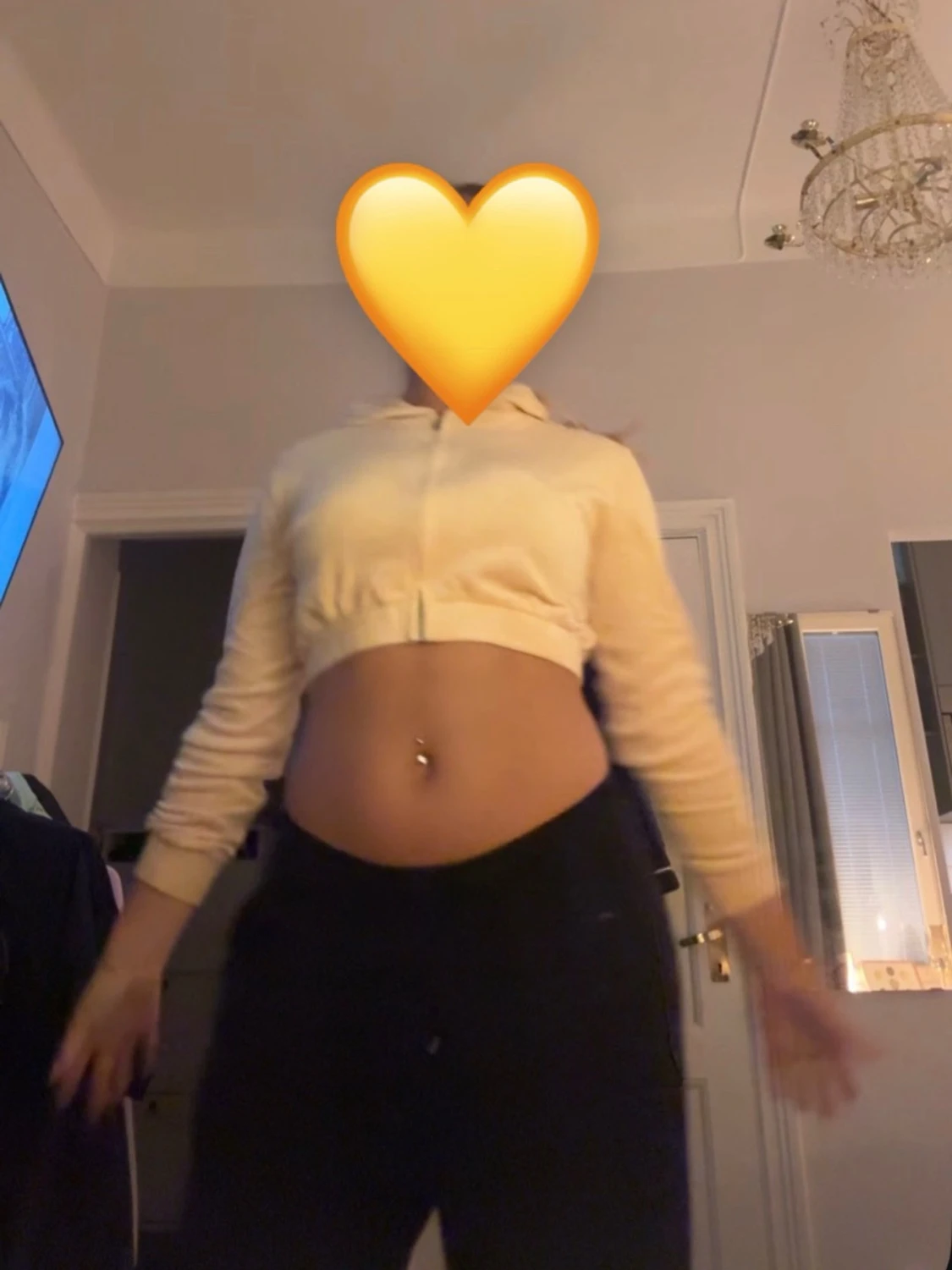 Croppad ziphoodie  - 1