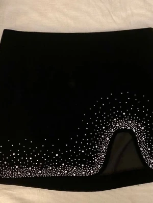 Silvrig paljettopp från Zara och glittrig kjol  - Så snygga, inga defekter! 💞