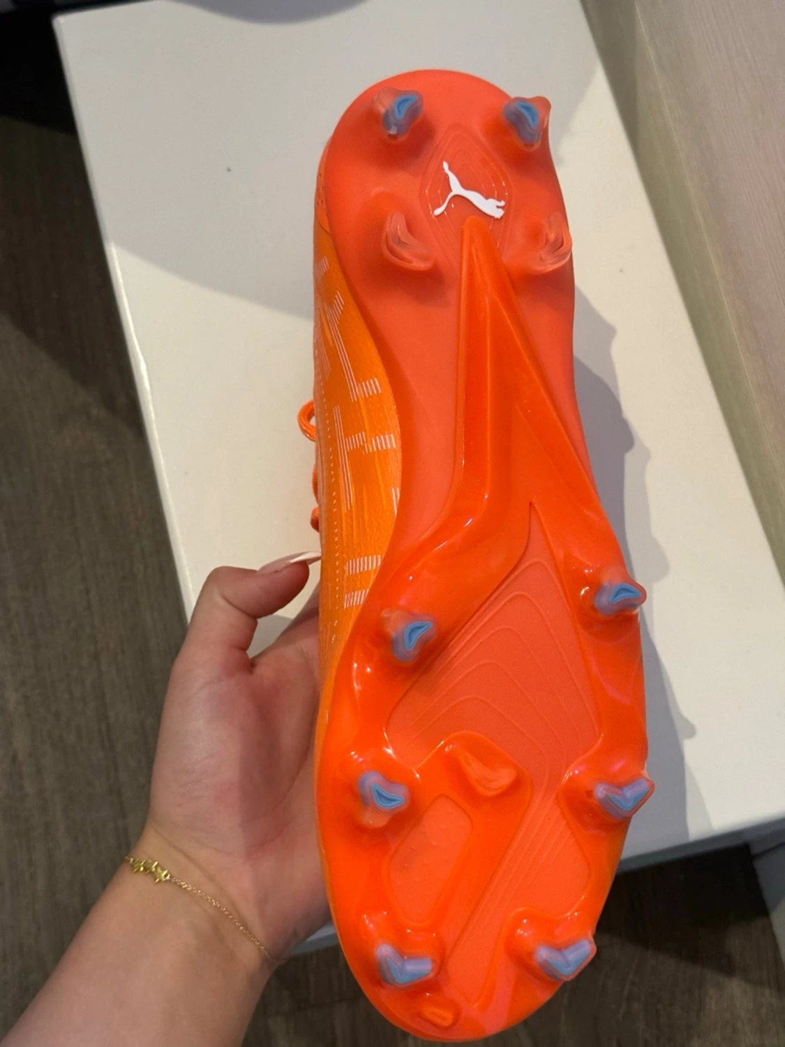 Puma Ultra orange fotbollsskor - 3