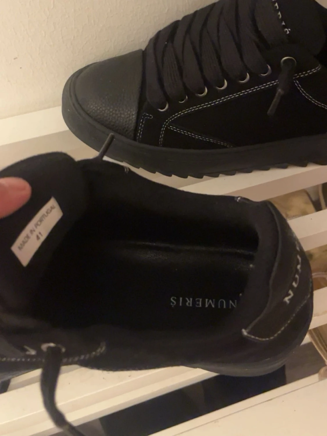 Svarta sneakers från Numeris - 2
