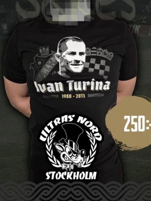 Svart AIK t-shirt Ivan Turina - SÖKER!!! Jag söker Ivan turina tröja som såldes under matchen mot Malmö!