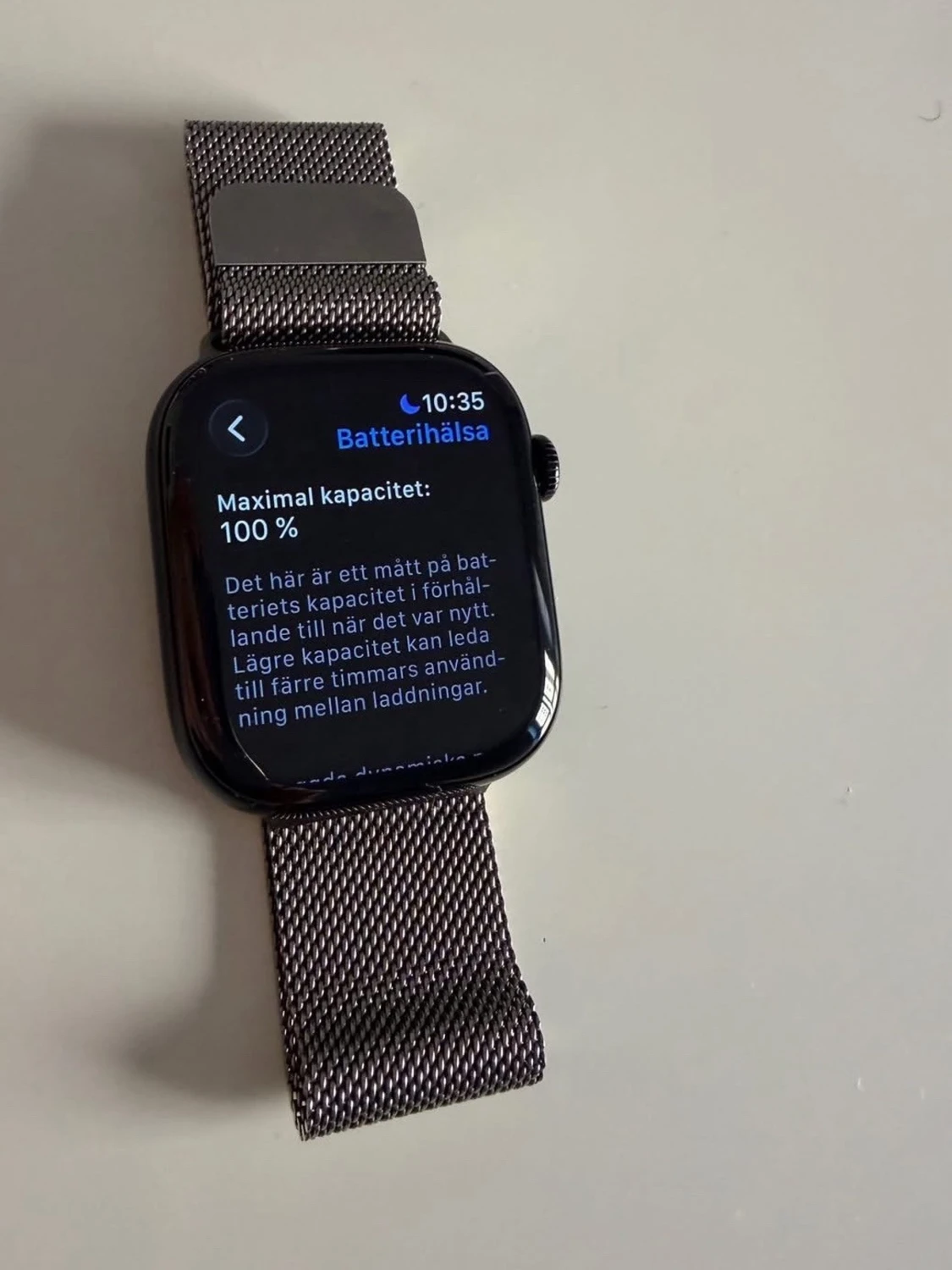 Apple Watch svart med extra armband - 2