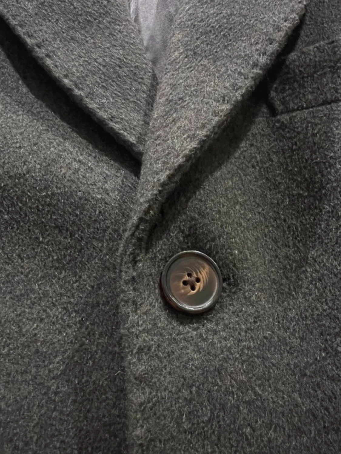 John Henric rock i ull och kashmirmix mossgrön size 48 slutsåld - 2