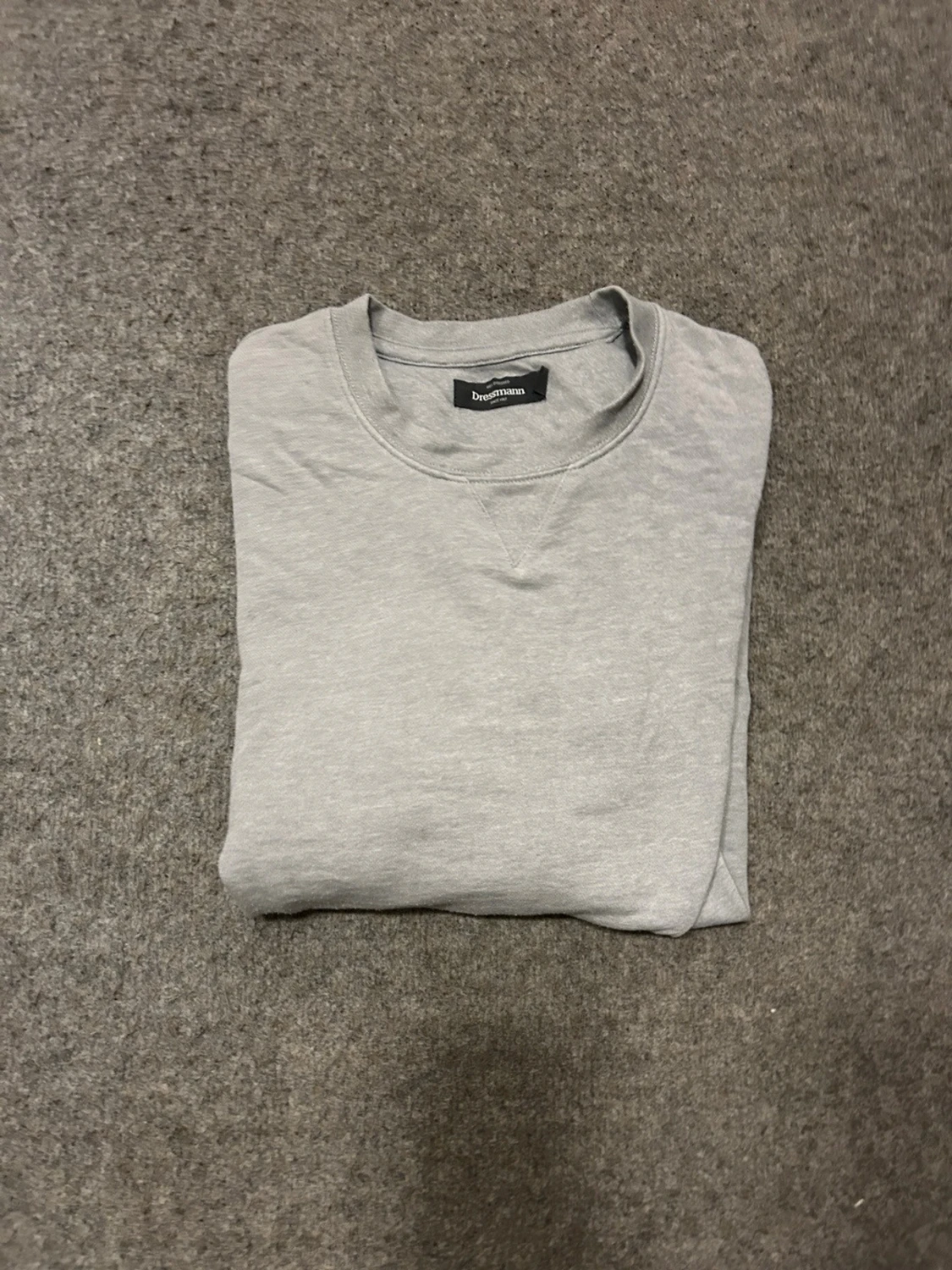 Ljusgrå tjocktröja - 3