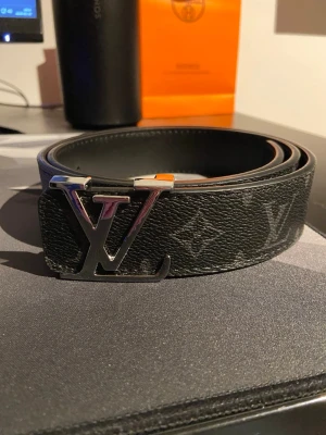 Lvbälte svart - Svart bälte med silvrigt märke