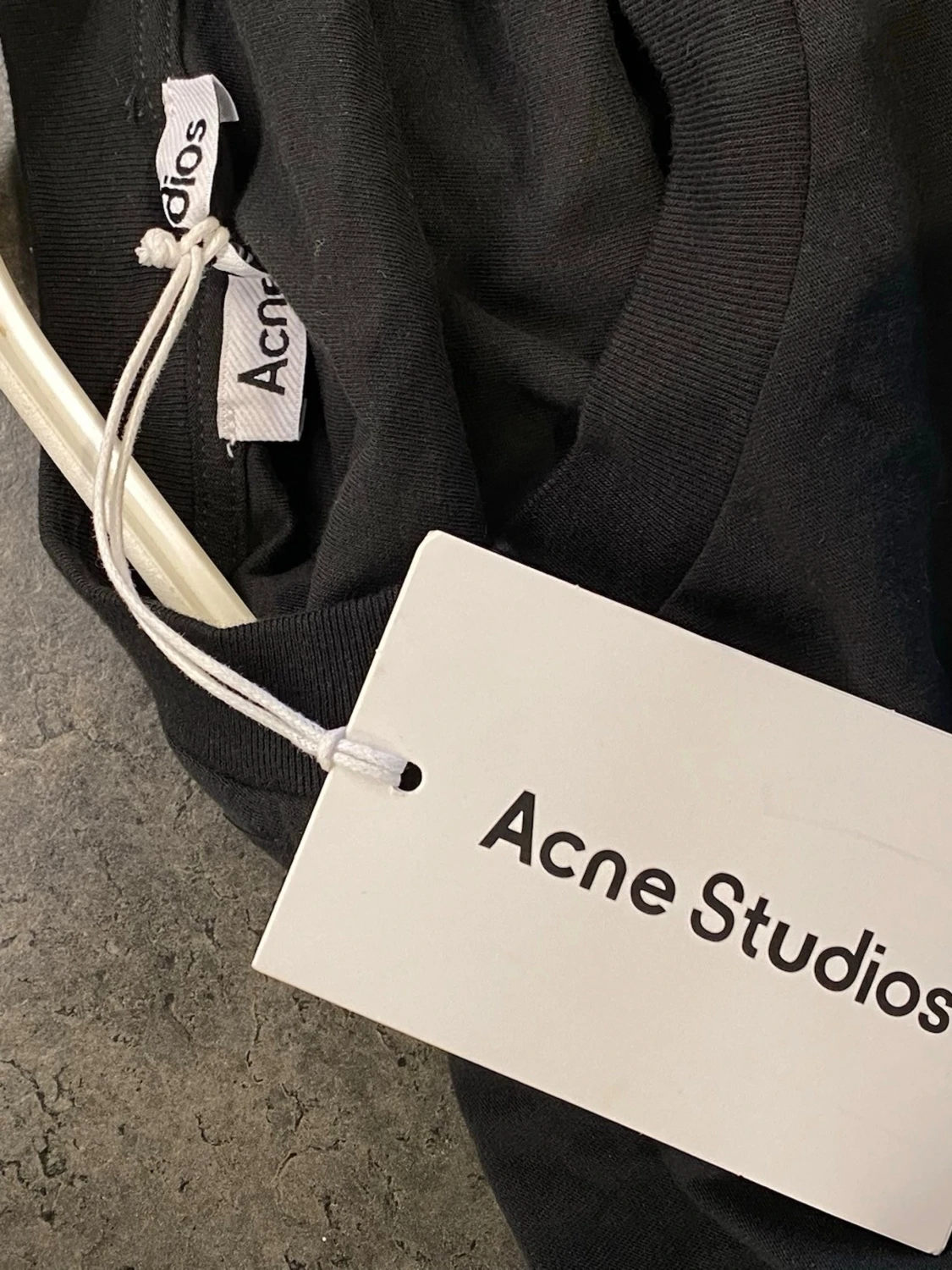 Svart långärmad topp Acne Studios - 3