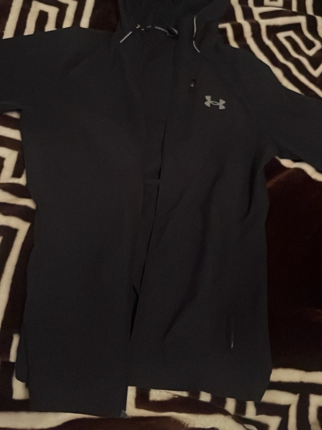 Svart vindjacka från Under Armour