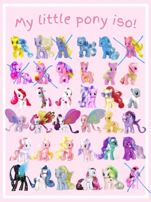 My Little Pony Önskelista - Söker dessa mlp och byter gärna andra rares eller mot in box ponnys från min samling, men betalar helst! 