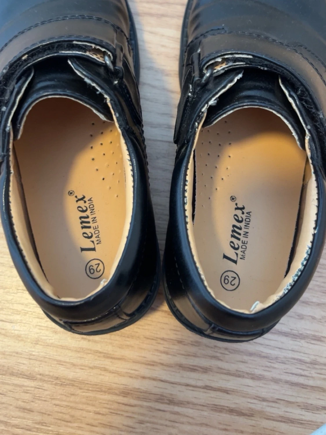 Svarta loafers med kardborreband - 3