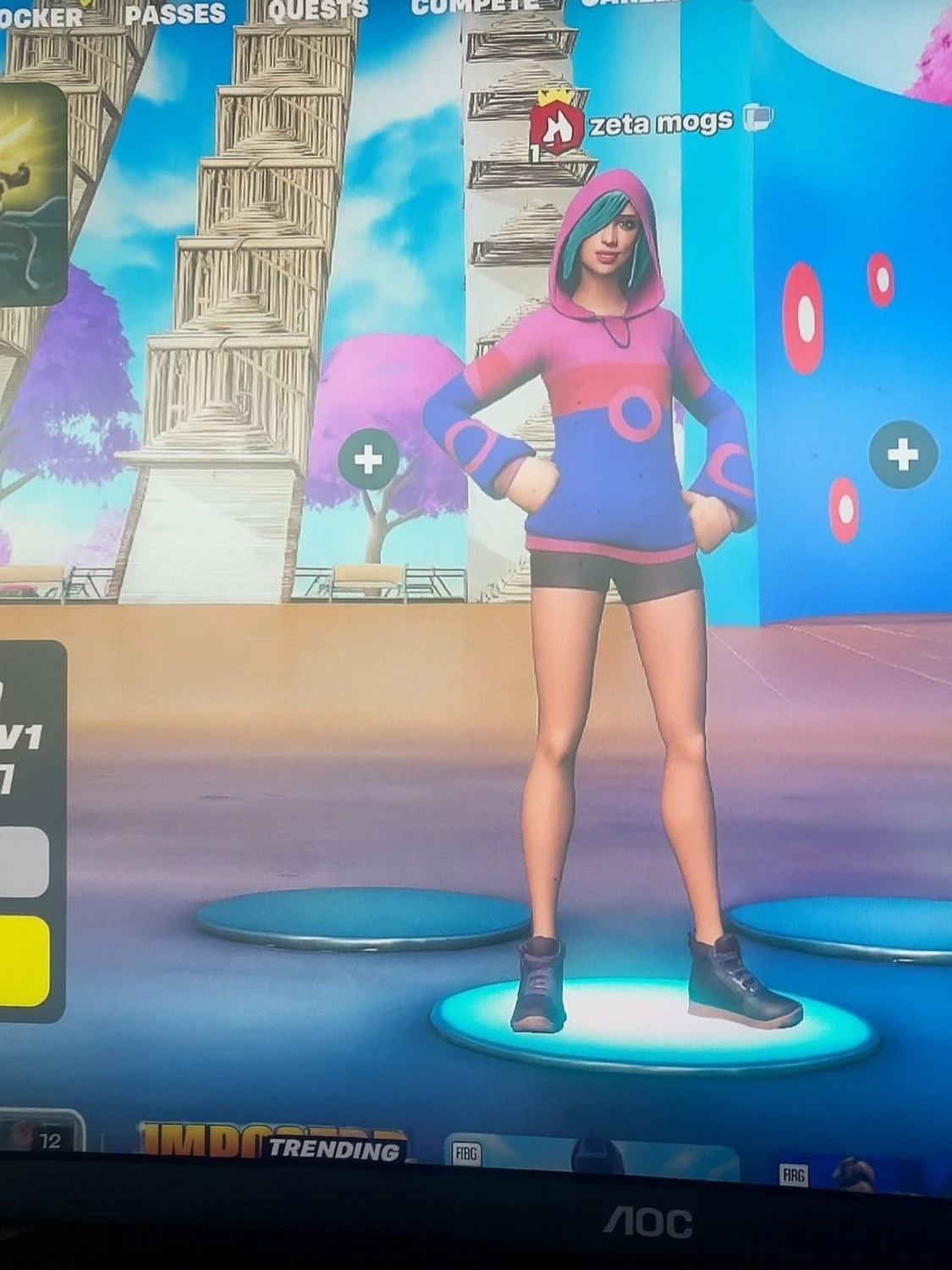 Fortnite-konto med skins och emotes - 3