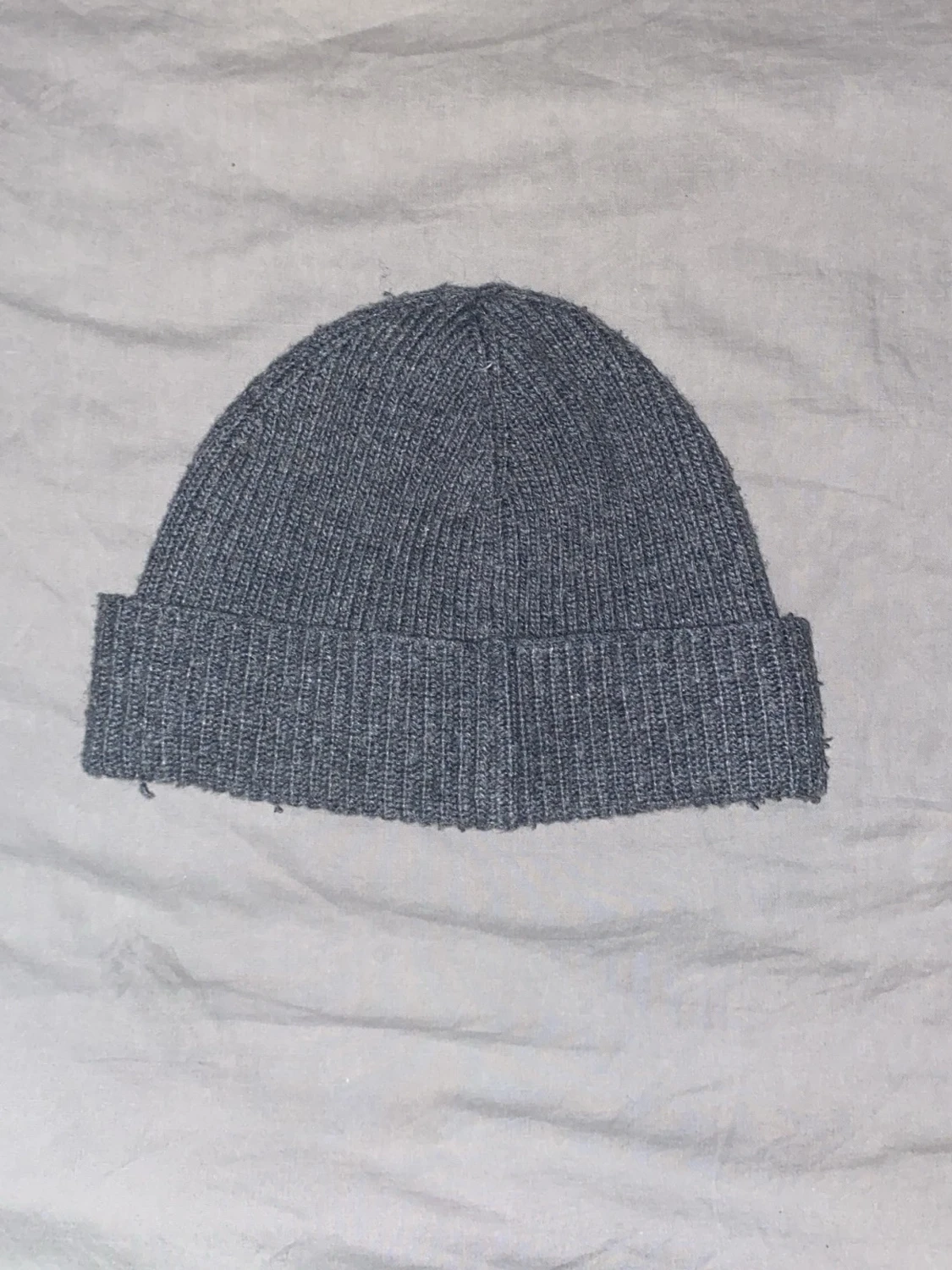 Grå ribbstickad mössa Polo Ralph Lauren - 1