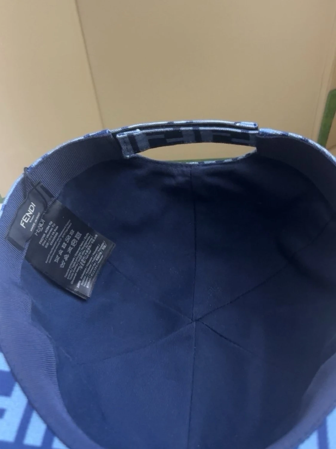 Marin blå FF keps - 2