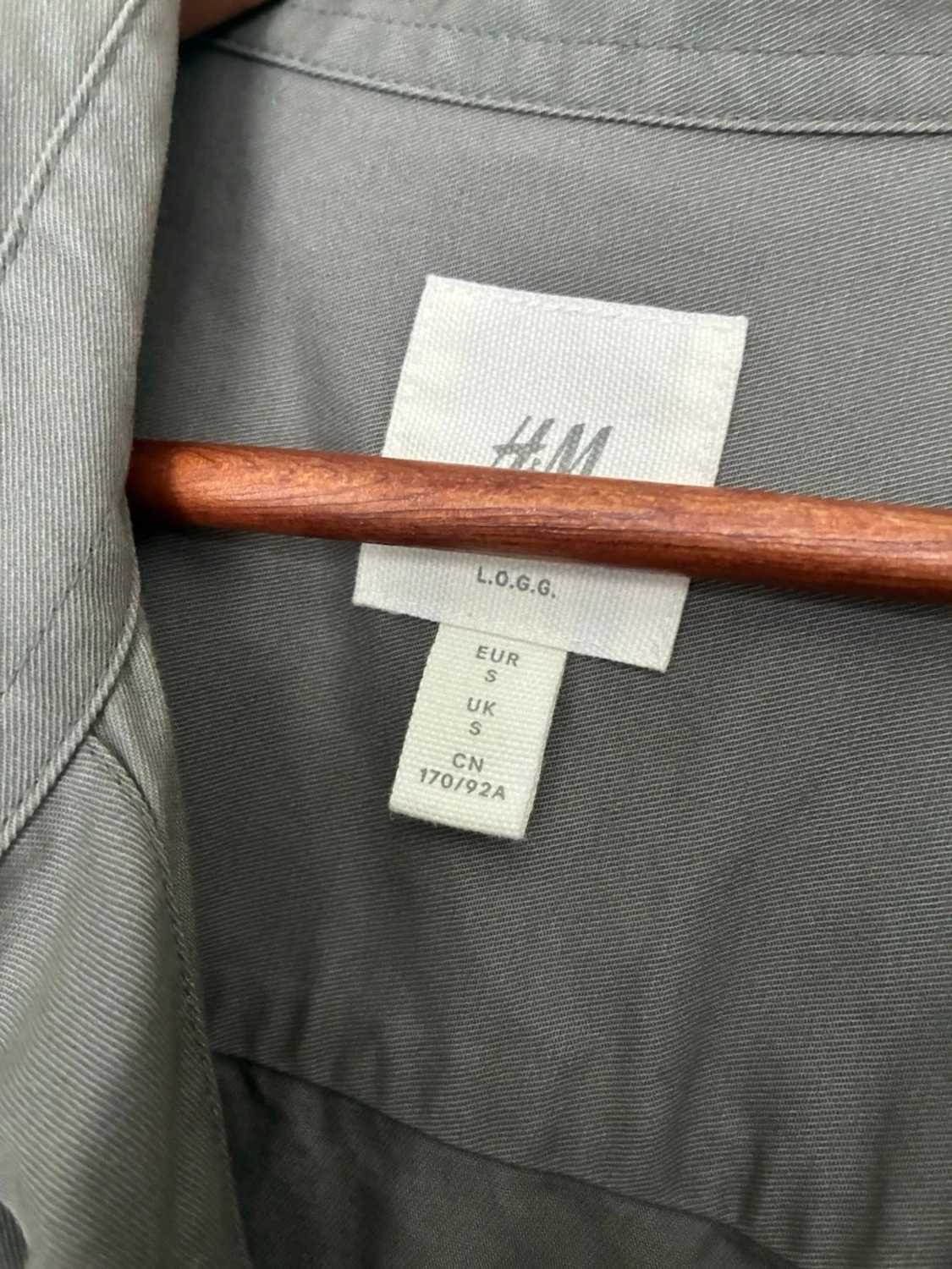Mörkgrön overshirt från H&M - 2