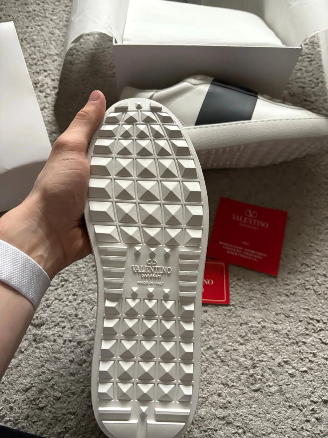 Valentino Garavani vita sneakers - 3