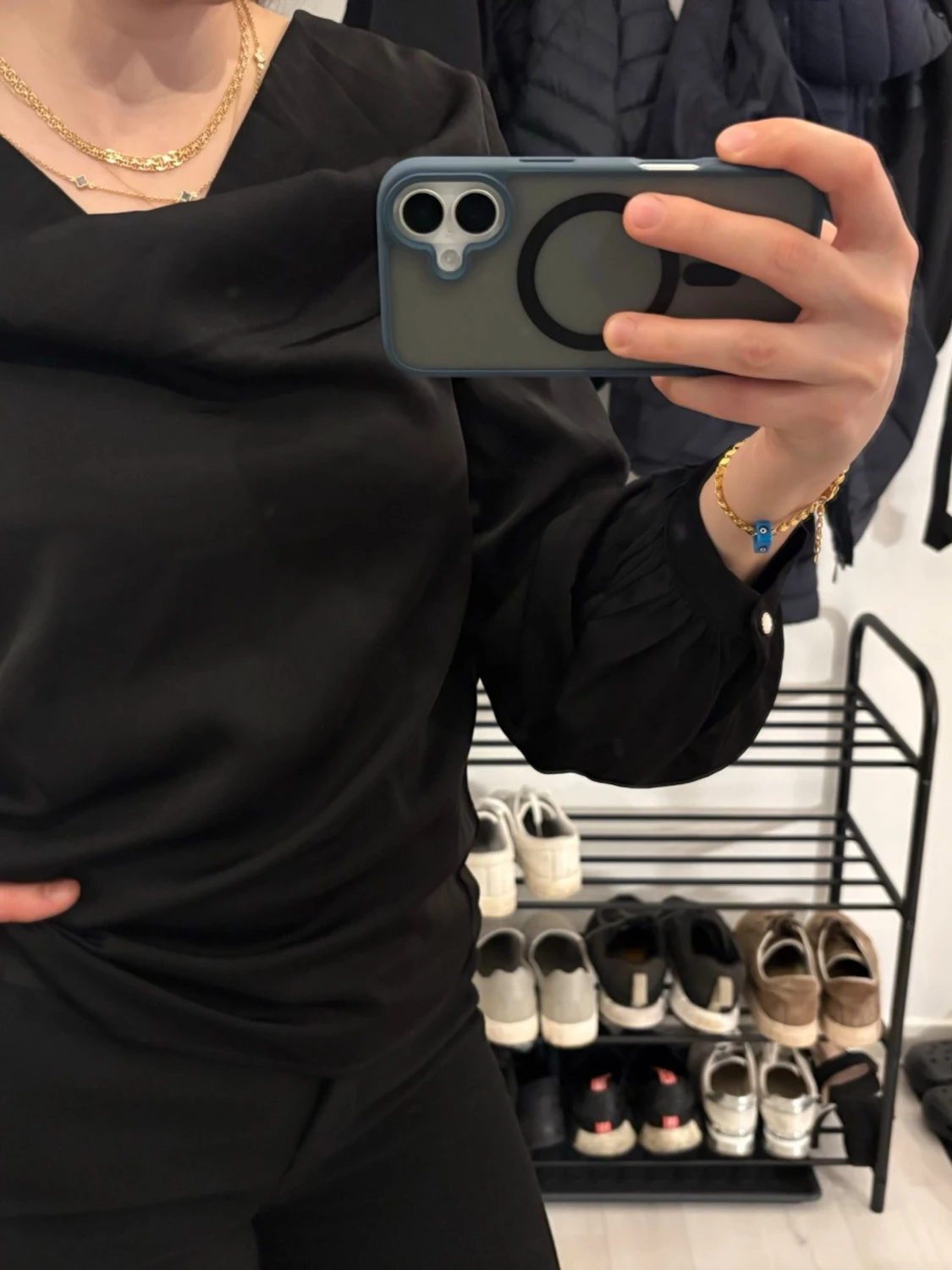 Svart blus från SHEIN