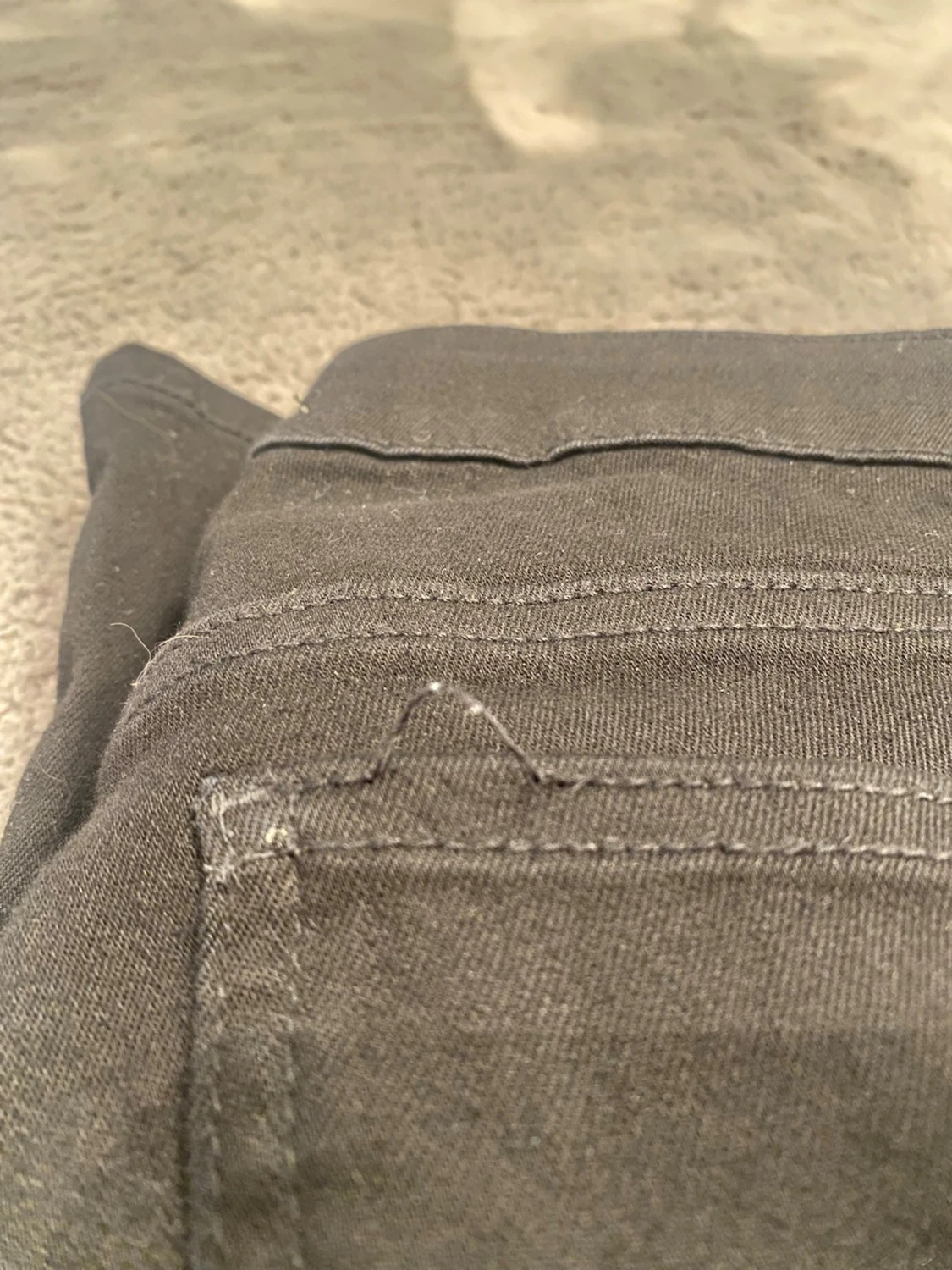 Svarta bootcut jeans från Lindex - 4