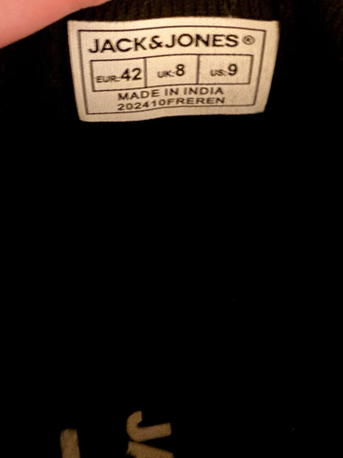 Svarta sneakers med vit sula - 2