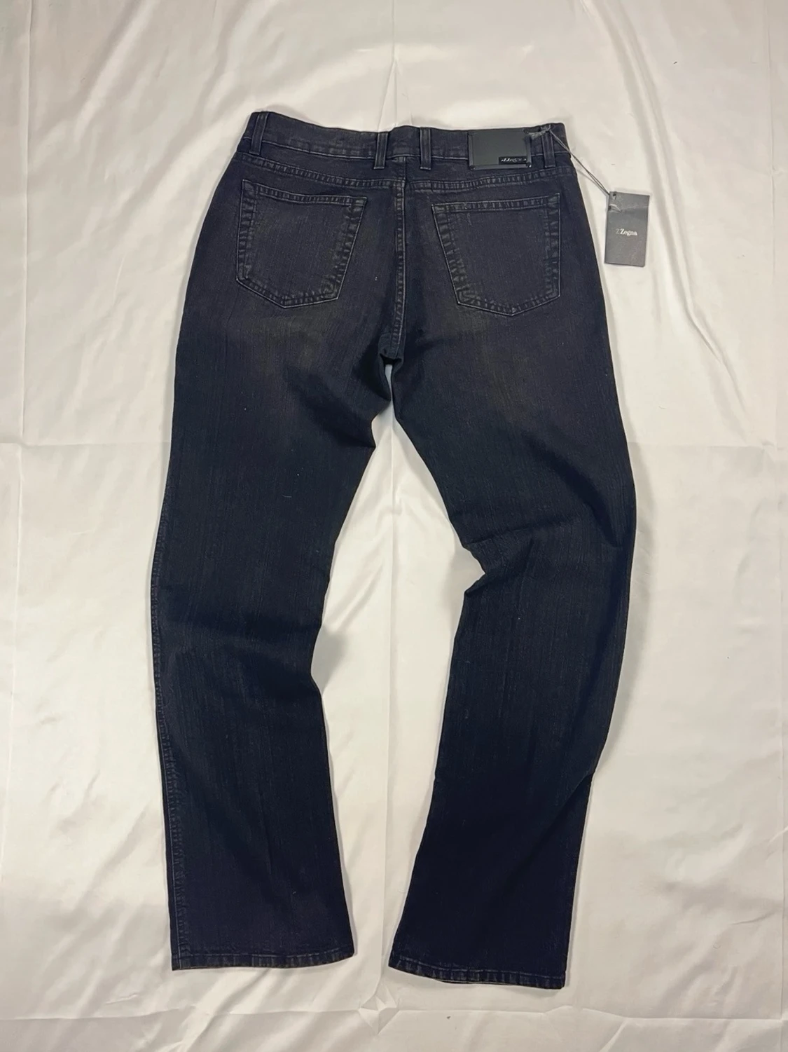 Z Zegna 75EMC2 – Mörkgrå Wash – W32 – Nyskick - 3