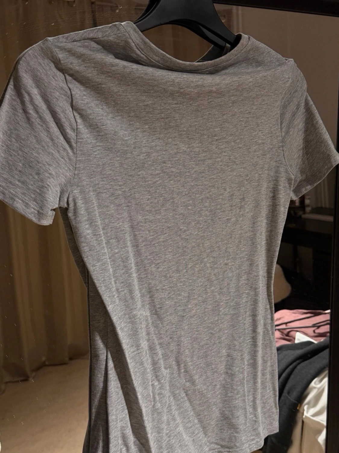 Grå basic t-shirt i bomull- intimissimi - 3