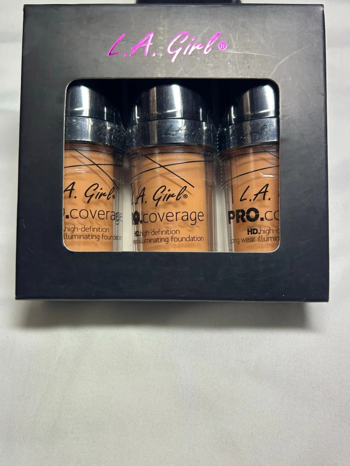 L.A. Girl PRO.coverage foundation set - 1