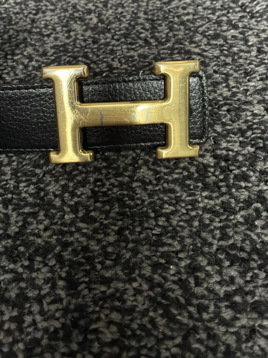 Bälte med H spänne - 1