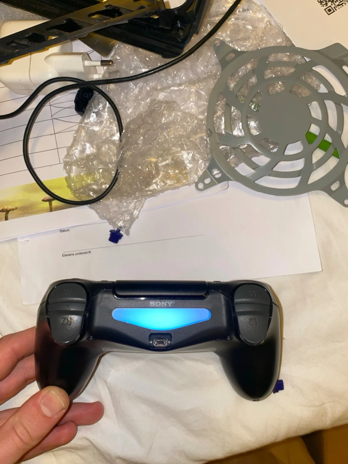 PS4-kontroll V2 – Uppgraderad Hall-effect joystick, maximal precision! - 2