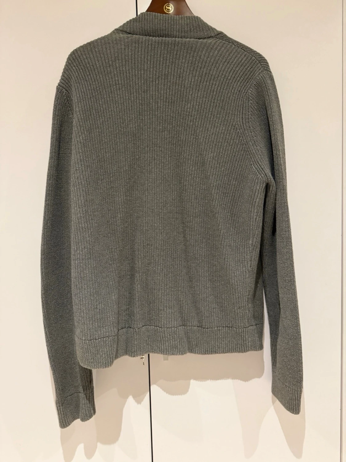 Zara Grå stickad kofta  - 1