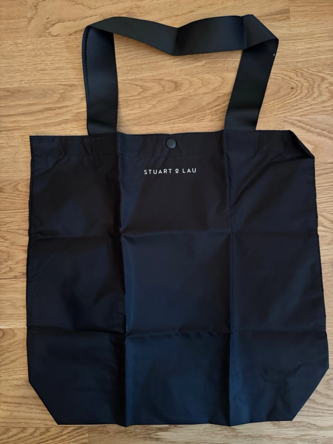 Portfölj från Stuart & Lau med läderdetaljer - 3