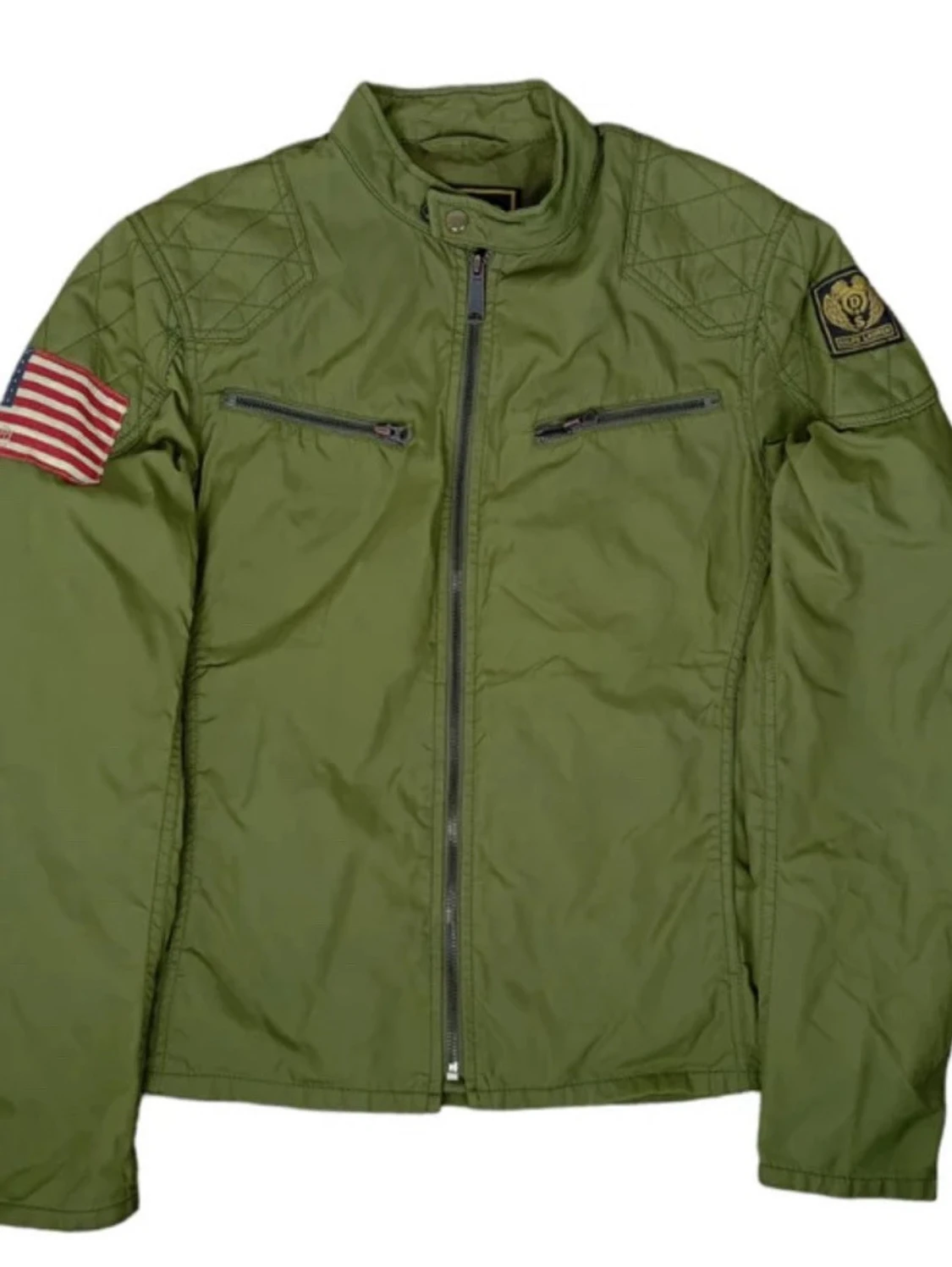 Olivgrön vindjacka från Ralph Lauren