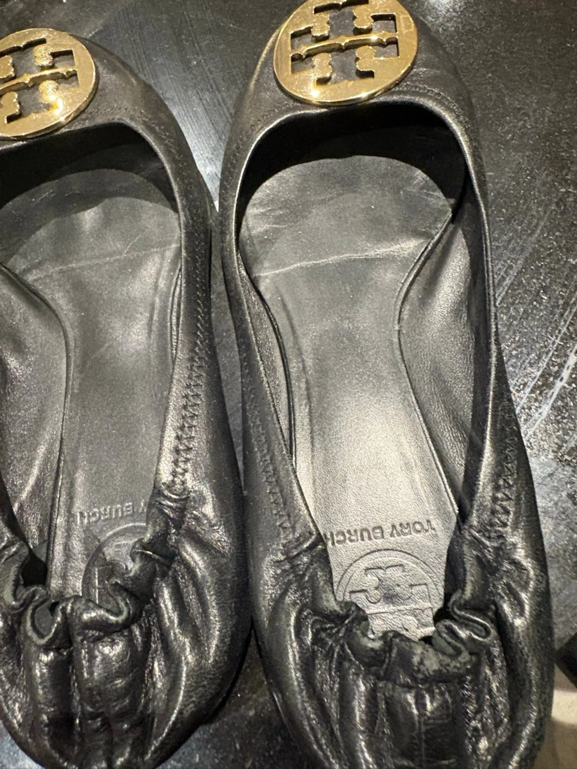Svarta ballerinas från Tory Burch - 1