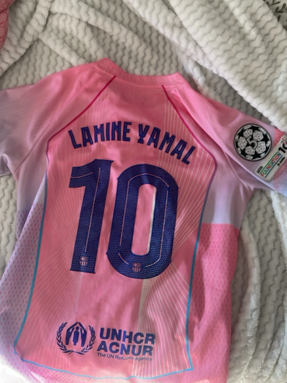 Rosa FC Barcelona matchtröja Nike