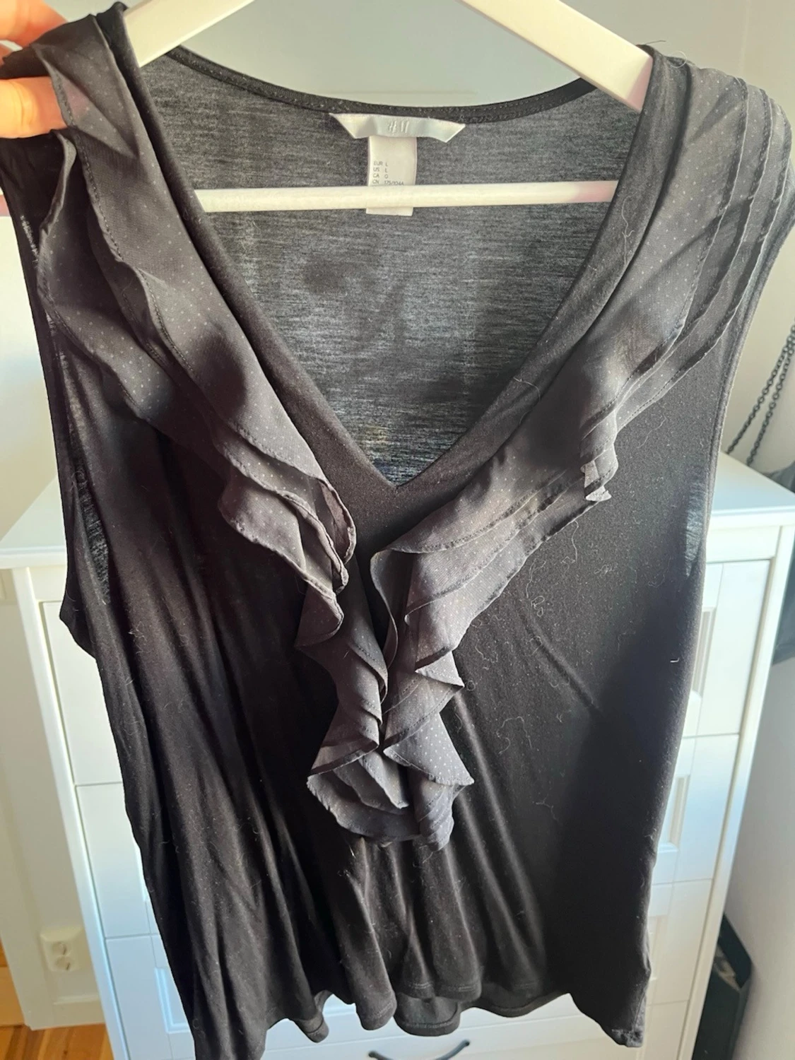 Svart blus från H&M - 1