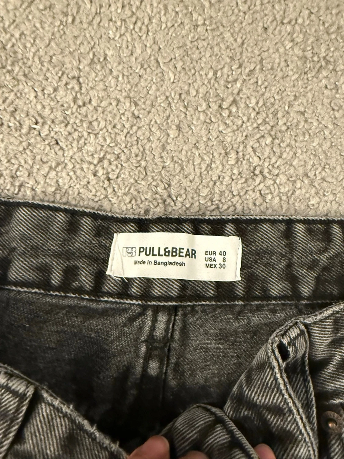 Grå raka jeans från Pull&Bear - 2