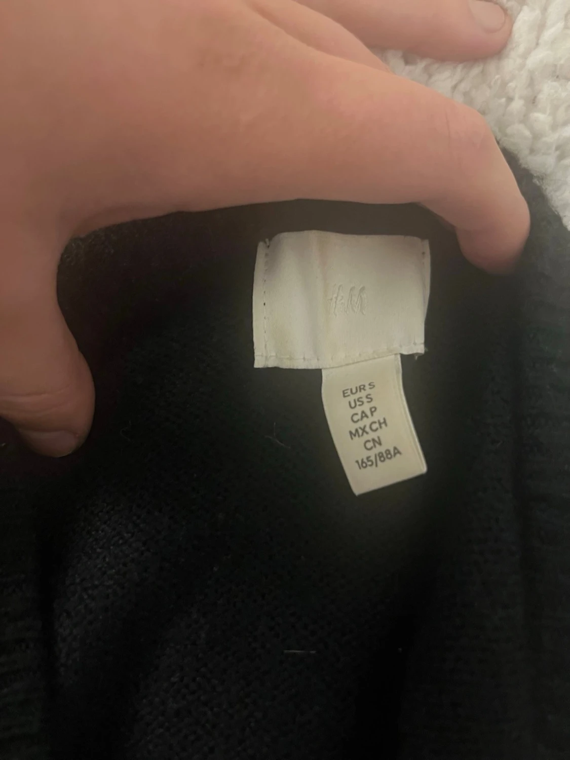 Randig stickad tröja - 3