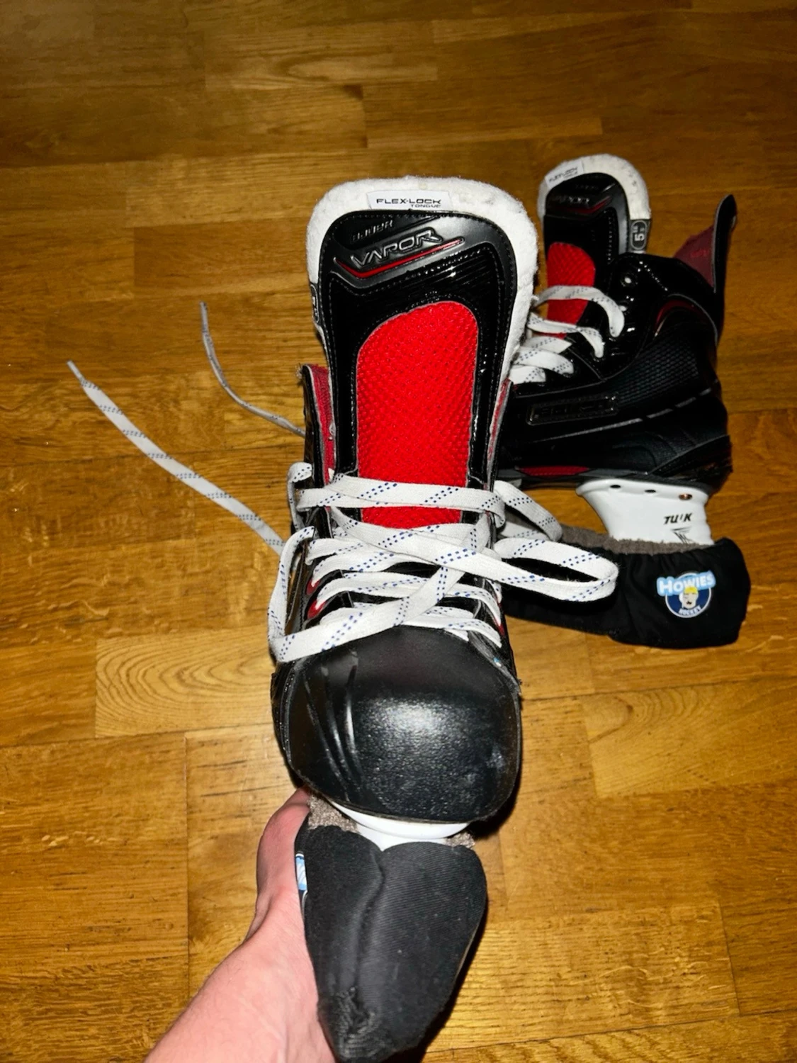 Svarta Bauer hockeyskridskor - 2