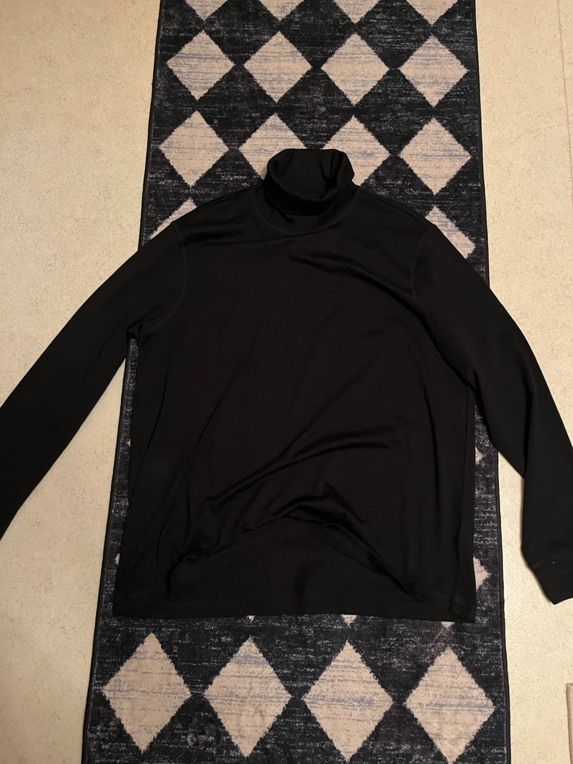 Svart polotopp från H&M, storlek L - 2