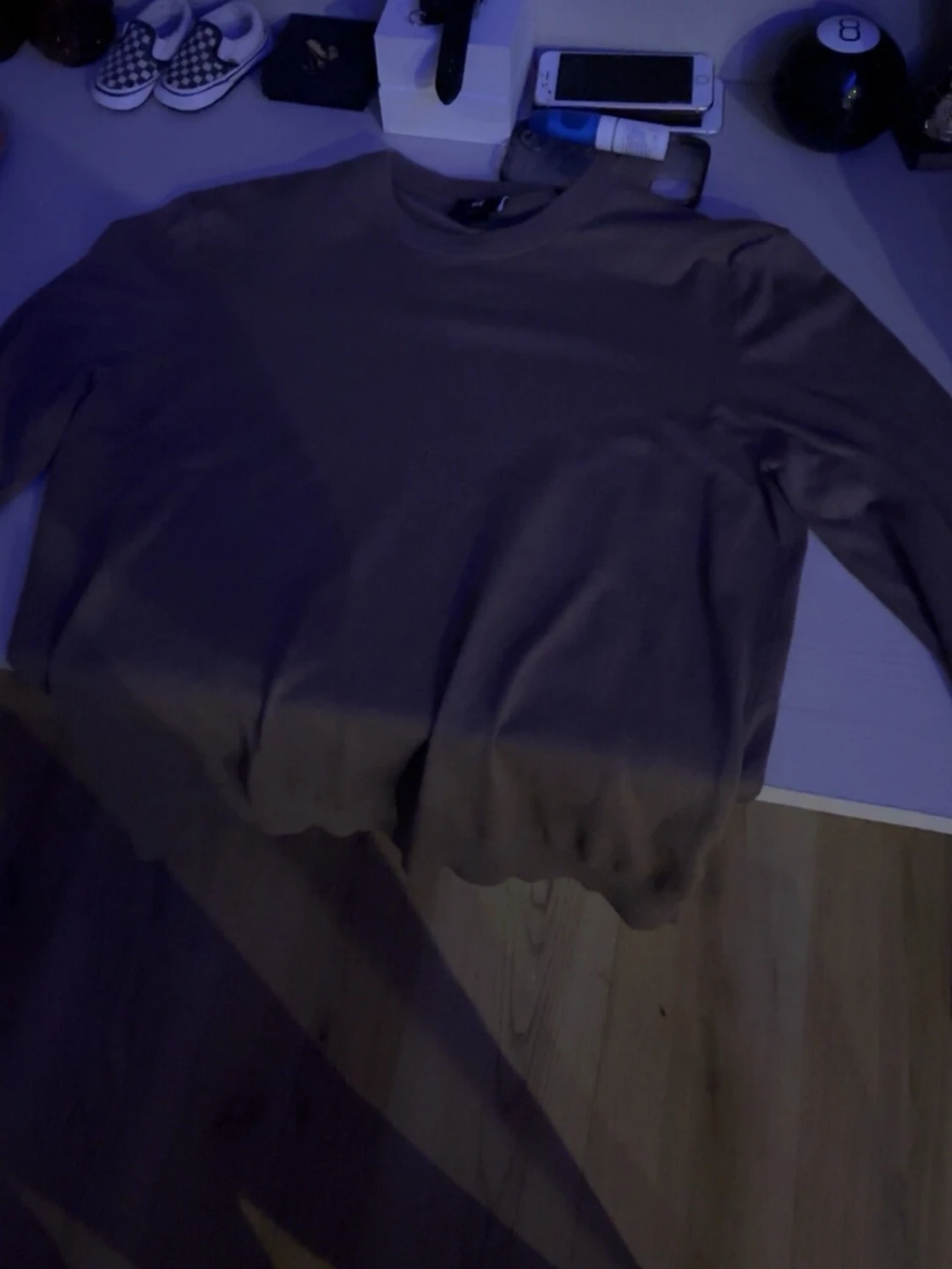 Brun basic sweatshirt - 1