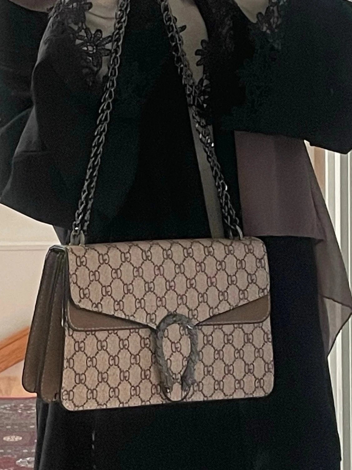 Gucci Dionysus beige axelväska - 1
