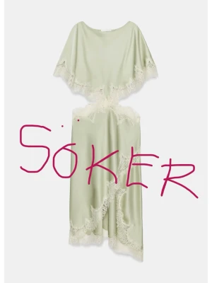 SÖKER! Ljusgrön klänning från Zara  - Köp ej! Söker denna klänning helst i XS men även S