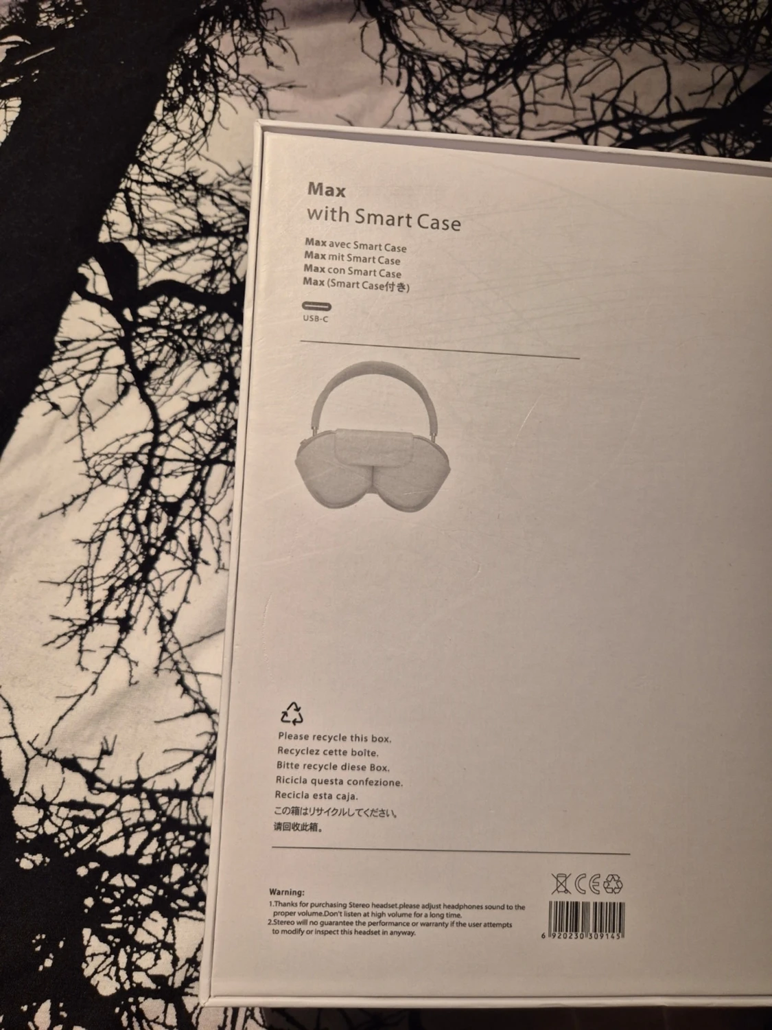 Apple AirPods Max silver hörlurar - 5